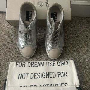 EYC Golden Goose silver sneakers size 7 (37)